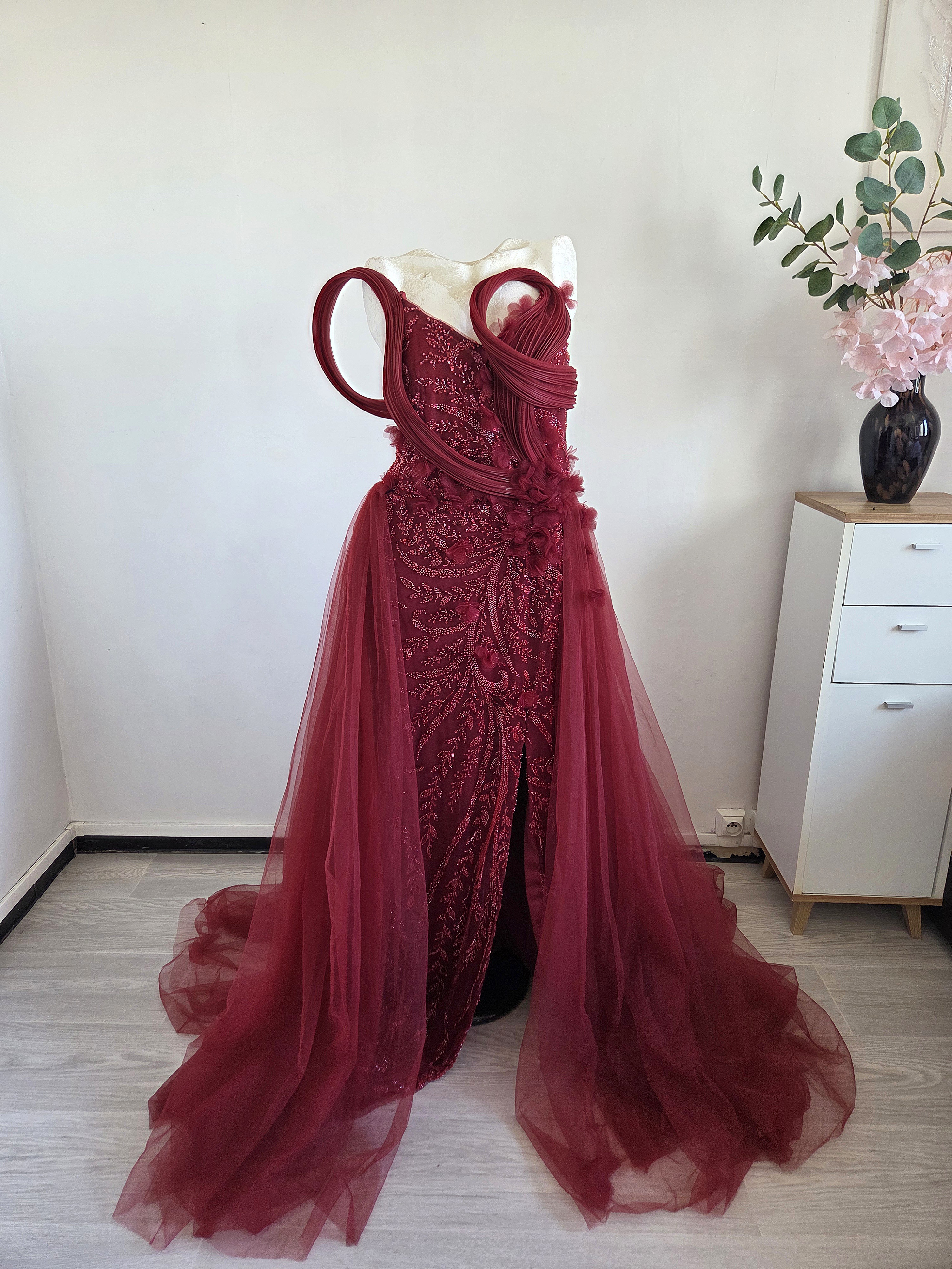 Pétales — Robe longue Hyssky